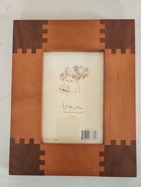 Barn Interlocking Wooden Picture Frame 4×6